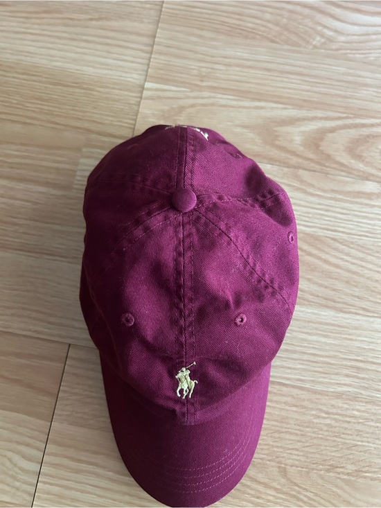 Polo Ralph Lauren Red Burgundy Logo Baseball Cap main image 5